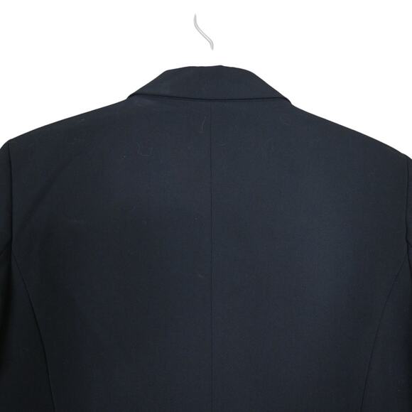 Calvin Klein Women's 12 Black 2 Button Front Lined Blazer - Picture 4 of 9